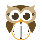 12:30 Owl image